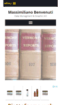 Mobile Screenshot of massimilianobenvenuti.it